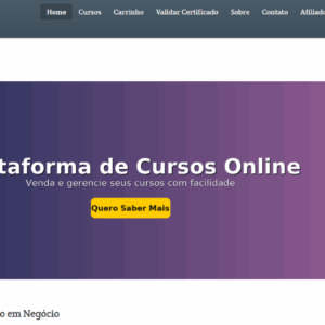 🎓 PLATAFORMA COMPLETA DE CURSOS ONLINE – TEMA ACADEMY PHP 7.4 (WordPress)